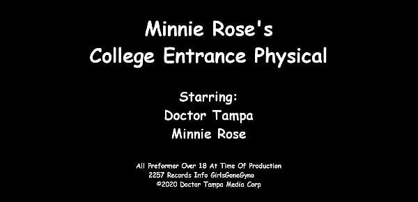  Ebony Cutie Minnie Rose&039;s Gyno Exam Captured on Hidden Cameras by Doctor Tampa @GirlsGoneGynoCom